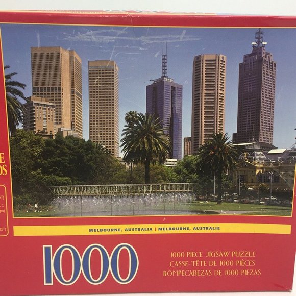 SurLox Jigsaw Puzzle Melbourne Australia Down Under 1000 Pieces 2004 Sur Lox New - Picture 4 of 12